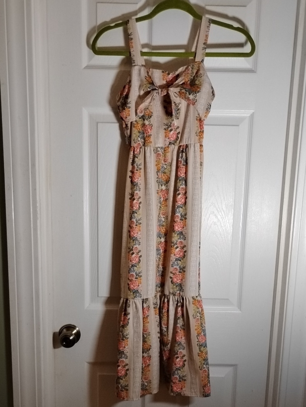 Girls Floral Maxi Coquette Dress Size 10 Jenna & Jessie